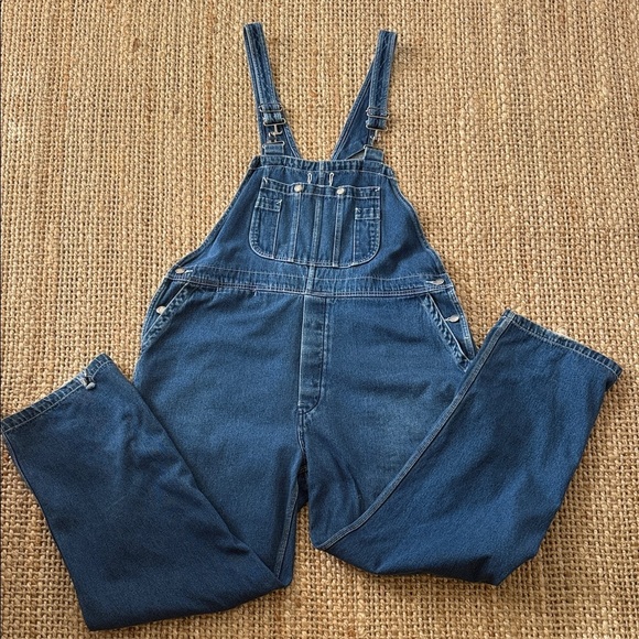 Mens Work Wear Work N’ Gear Denim Overalls - Picture 1 of 15